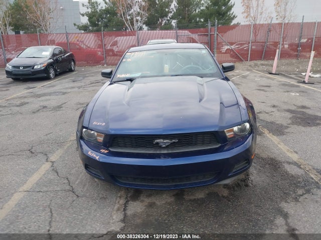 2012 FORD MUSTANG V6 VIN: 1ZVBP8AM1C5275983
