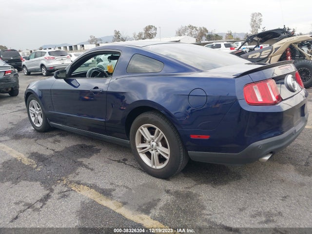 2012 FORD MUSTANG V6 VIN: 1ZVBP8AM1C5275983