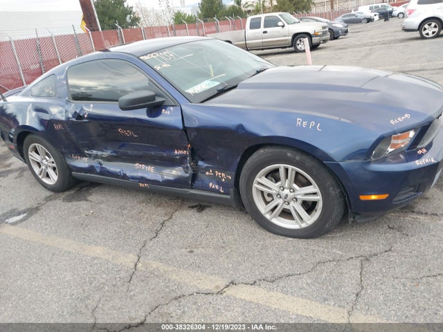 2012 FORD MUSTANG V6 VIN: 1ZVBP8AM1C5275983