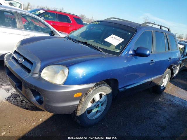 2006 HYUNDAI SANTA FE GLS VIN: KM8SC13D26U099731