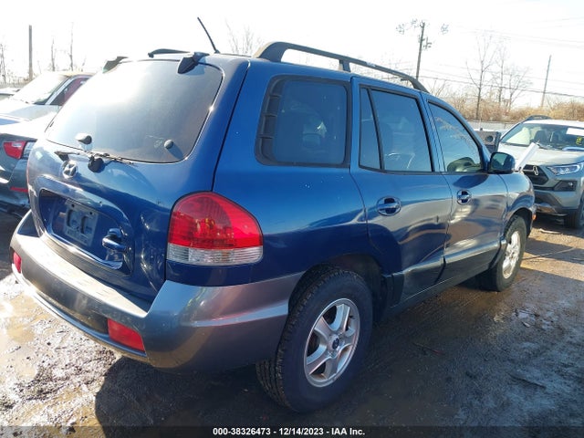 2006 HYUNDAI SANTA FE GLS VIN: KM8SC13D26U099731