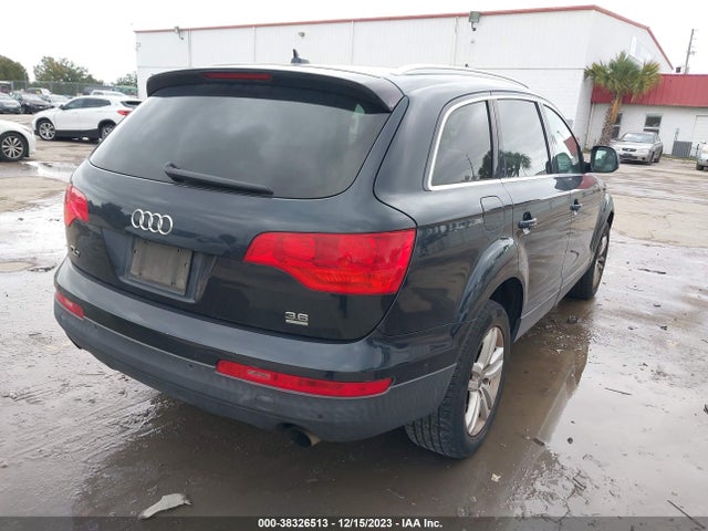 2008 AUDI Q7 3.6 PREMIUM VIN: WA1BY74L38D058701