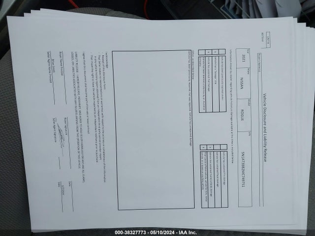 Nissan Rogue Sv Intelligent Awd 2021 5N1AT3BB2MC749751 Image 6