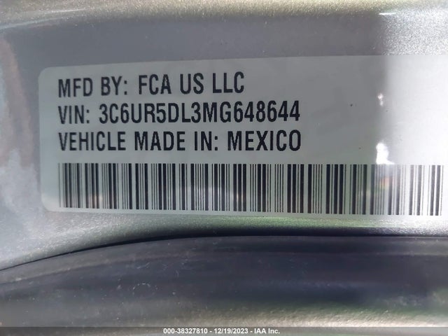 RAM 2500 Lone Star Regular Cab 4x4 8' Box 2021 3C6UR5DL3MG648644 Image 9