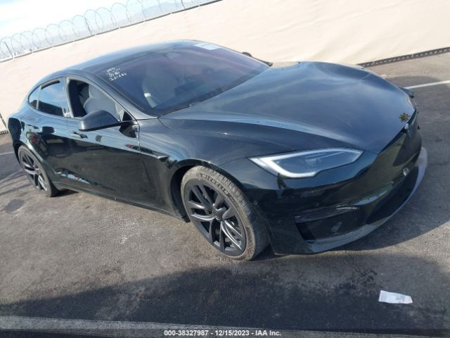 2022 Tesla Model S Dual Motor All-wheel Drive მანქანა იყიდება აუქციონზე, vin: 5YJSA1E51NF492644, აუქციონის ნომერი: 38327987
