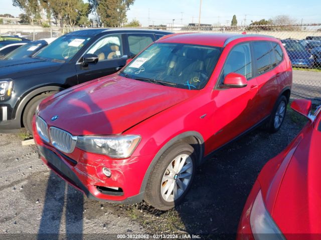 5UXWZ7C37H0V88665 BMW X3 Sdrive28i