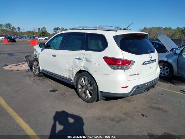 2015 NISSAN PATHFINDER PLATINUM VIN: 5N1AR2MN2FC610187