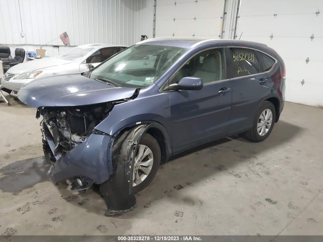Honda Cr-v Ex-l 2014 5J6RM4H7XEL048738 Image 2