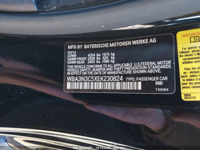 WBA3N3C5XEK230824 BMW 428i