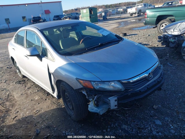 2012 HONDA CIVIC LX VIN: 19XFB2F59CE098671