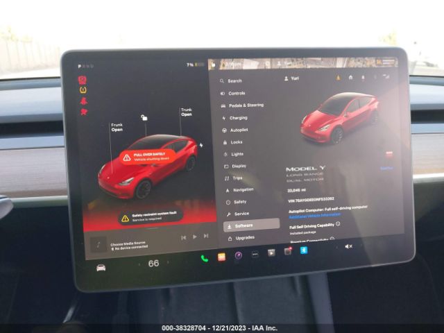 7SAYGDEE0NF533262 Tesla Model Y Long Range Dual Motor All-wheel Drive