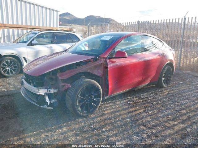 7SAYGDEE0NF533262 Tesla Model Y Long Range Dual Motor All-wheel Drive