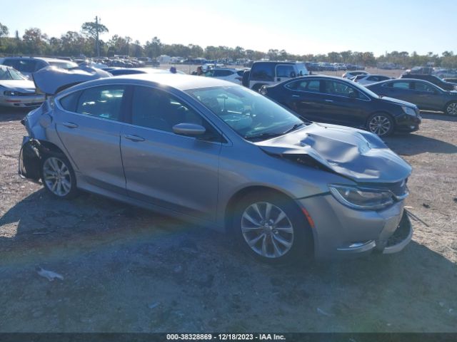 Auction sale of the 2015 Chrysler 200 C, vin: 1C3CCCCB5FN618997, lot number: 38328869