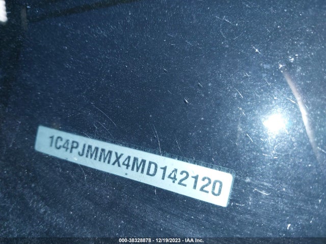 2021 JEEP CHEROKEE LATITUDE LUX 4X4 VIN: 1C4PJMMX4MD142120