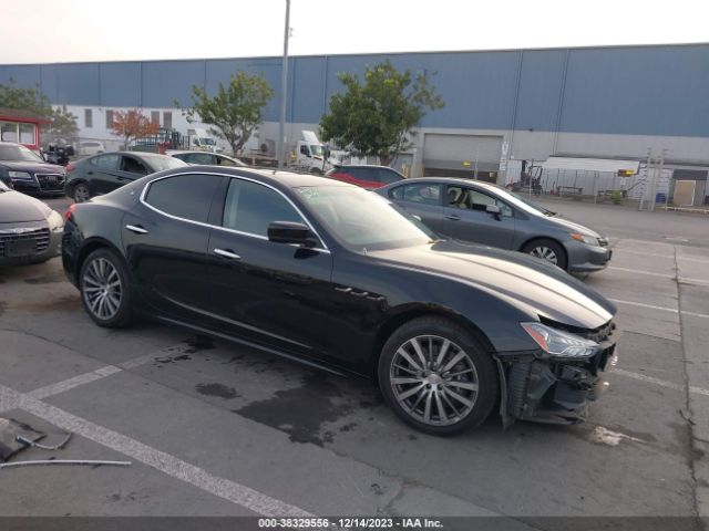 2016 MASERATI GHIBLI ZAM57RSA0G1168796