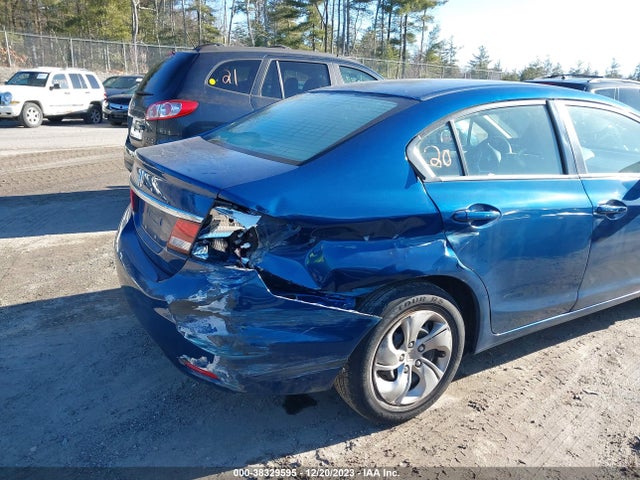 Honda Civic Lx 2014 2HGFB2F5XEH529513 Image 6