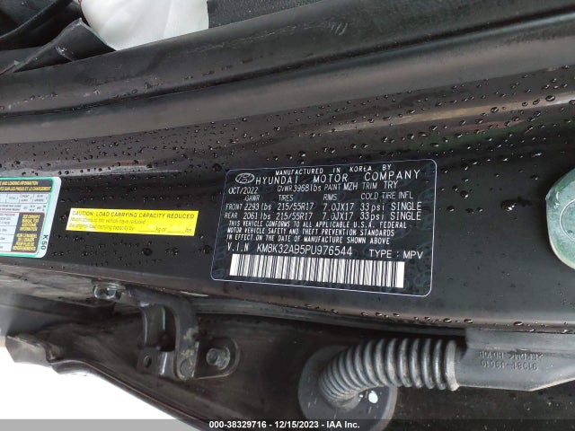 Hyundai Kona Sel 2023 KM8K32AB5PU976544 Image 9