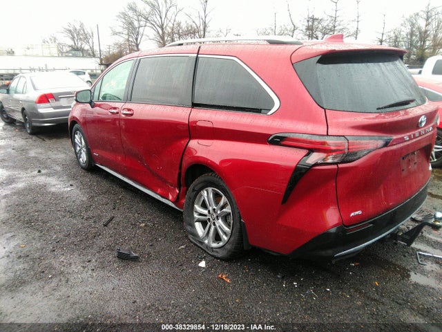 2021 TOYOTA SIENNA PLATINUM VIN: 5TDESKFC4MS017884