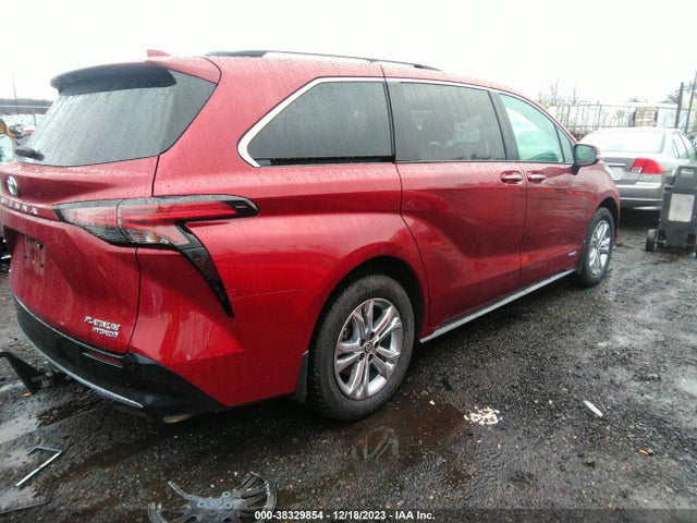 2021 TOYOTA SIENNA PLATINUM VIN: 5TDESKFC4MS017884