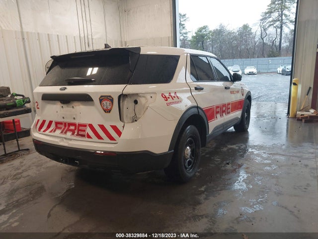 Ford Police Interceptor Utility 2021 1FM5K8AB3MGA65576 Image 4