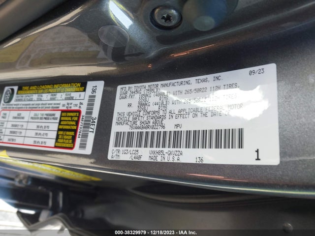 Toyota Sequoia Capstone 2024 7SVAAABA0RX022796 Image 9
