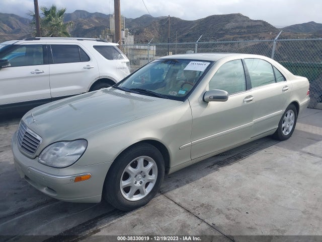 38330019 :رقم المزاد ، WDBNG75J4YA101333 vin ، 2000 Mercedes-benz S 500 مزاد بيع