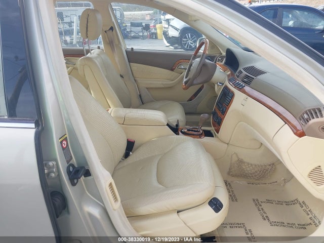 2000 MERCEDES-BENZ S 500 VIN: WDBNG75J4YA101333