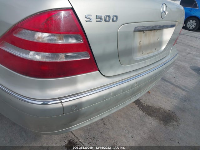 38330019 :رقم المزاد ، WDBNG75J4YA101333 vin ، 2000 Mercedes-benz S 500 مزاد بيع