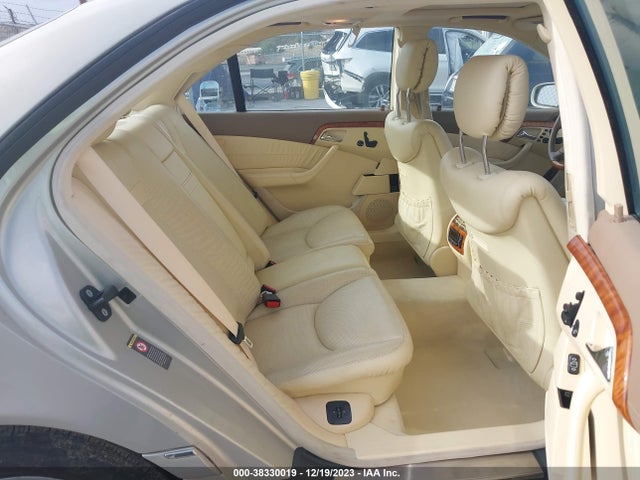 38330019 :رقم المزاد ، WDBNG75J4YA101333 vin ، 2000 Mercedes-benz S 500 مزاد بيع