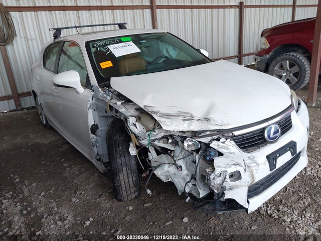 2012 LEXUS CT 200H PREMIUM VIN: JTHKD5BHXC2109893