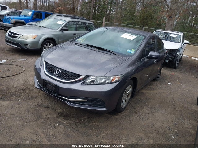 2014 HONDA CIVIC LX VIN: 19XFB2F50EE046185