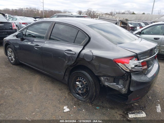 2014 HONDA CIVIC LX VIN: 19XFB2F50EE046185
