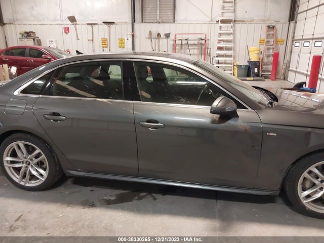 2022 AUDI A4 PREMIUM PLUS 45 TFSI S LINE QUATTRO S TRONIC VIN: WAUEAAF42NN015366