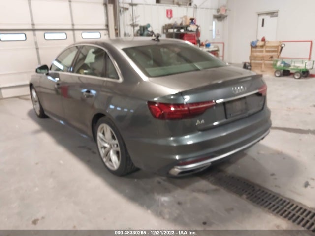 2022 AUDI A4 PREMIUM PLUS 45 TFSI S LINE QUATTRO S TRONIC VIN: WAUEAAF42NN015366