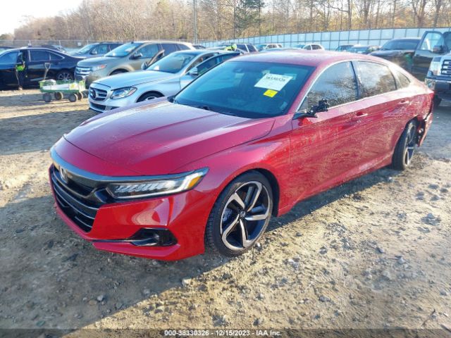 2021 HONDA ACCORD 1HGCV1F30MA017260 Photo 1