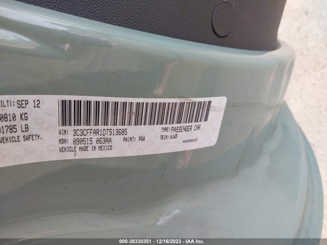 2013 FIAT 500 3C3CFFAR1DT513685 Photo 8