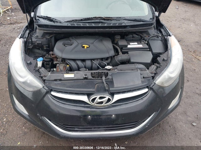 2012 HYUNDAI ELANTRA GLS VIN: 5NPDH4AE6CH147104