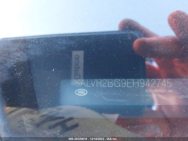 SALVR2BG9EH942745 Land Rover Range Rover Evoque Pure