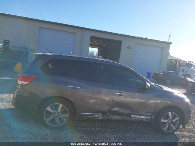 2014 NISSAN PATHFINDER PLATINUM VIN: 5N1AR2MNXEC641881