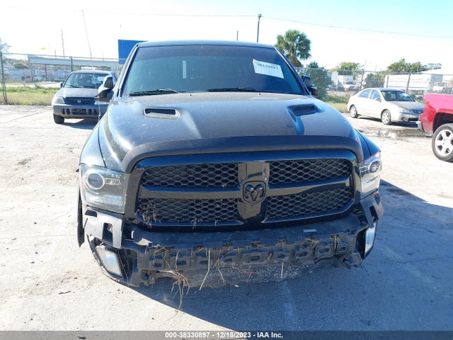 2018 RAM 1500 NIGHT 4X4 5'7 BOX VIN: 1C6RR7MT3JS161885