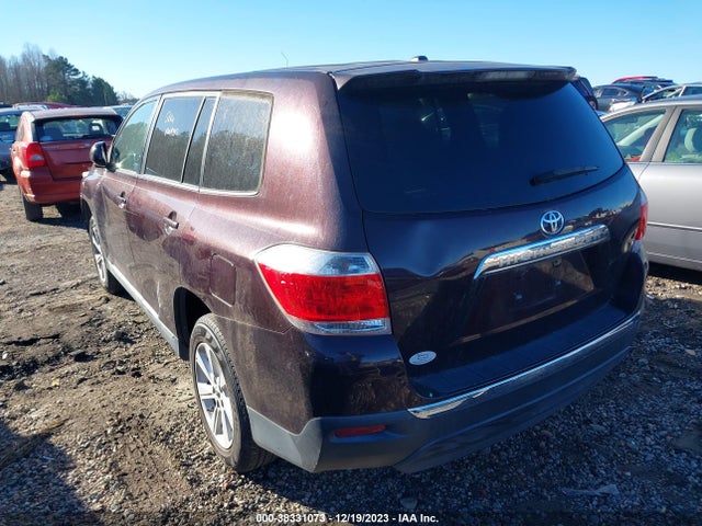 2012 TOYOTA HIGHLANDER VIN: 5TDZA3EH6CS029895