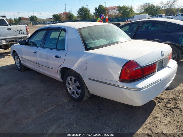 2000 MERCURY GRAND MARQUIS GS VIN: 2MEFM74W2YX651857