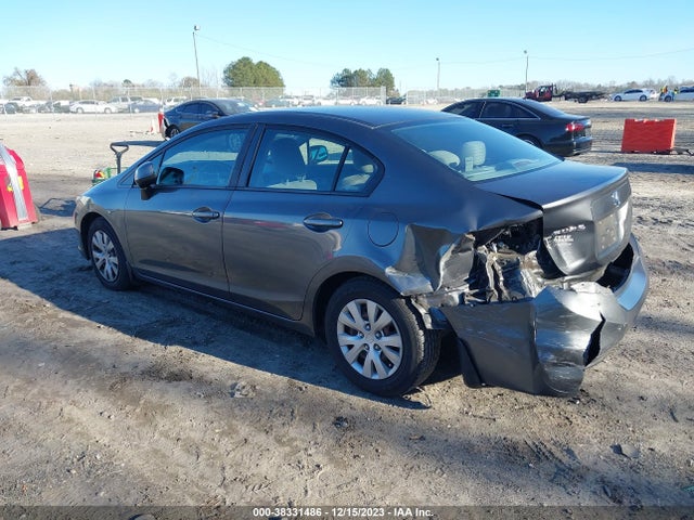 2012 HONDA CIVIC LX VIN: 2HGFB2F55CH569575