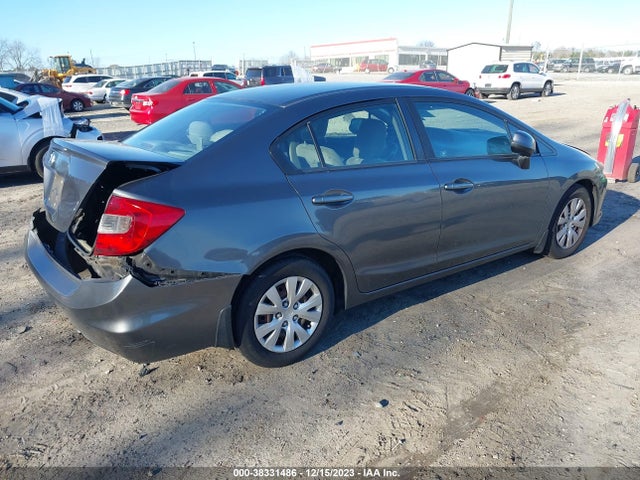 2012 HONDA CIVIC LX VIN: 2HGFB2F55CH569575