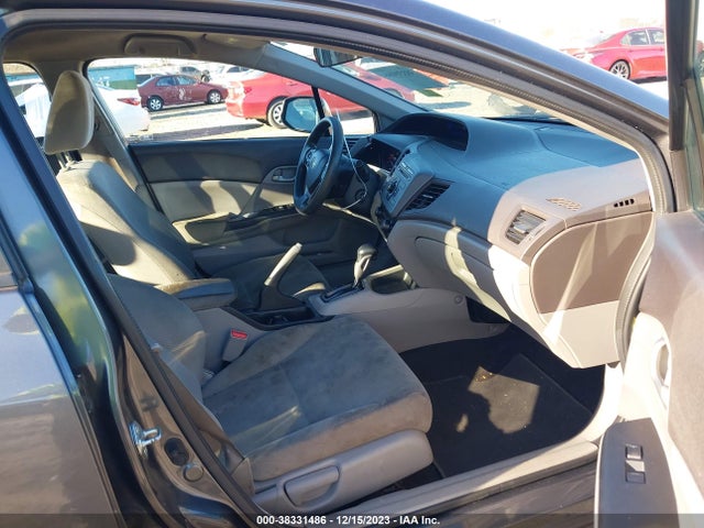 2012 HONDA CIVIC LX VIN: 2HGFB2F55CH569575