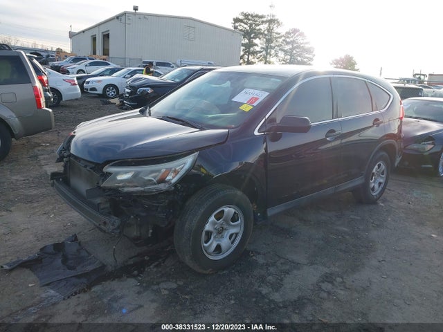 2016 HONDA CR-V LX VIN: 2HKRM3H37GH542575