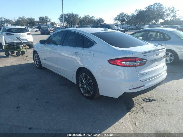 2019 FORD FUSION HYBRID TITANIUM VIN: 3FA6P0RU5KR187840