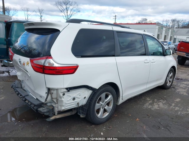 2016 TOYOTA SIENNA LE 8 PASSENGER VIN: 5TDKK3DC7GS735140