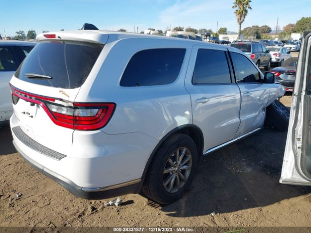 1C4RDHAG9JC369039 Dodge Durango Sxt Rwd