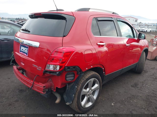 Chevrolet TRAX LTZ 2016 KL7CJRSB0GB601837 Image 4